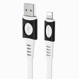 Кабель USB Apple iPhone Lightning Borofone BX35 <белый>