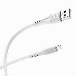 Кабель USB Apple iPhone Lightning Borofone BX37 <белый>