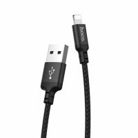 Кабель USB Apple iPhone Lightning Hoco X14 (1 метр) <черный> ― Spb.OnlineBazar.su