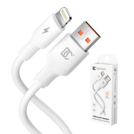 Кабель USB Lightning BC X81 Soft (PD) <белый>