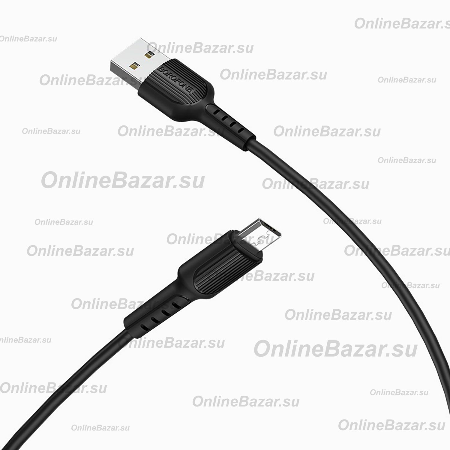 Кабель USB MicroUSB Borofone BX16 <черный> ― Spb.OnlineBazar.su