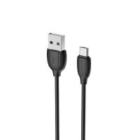 Кабель USB MicroUSB Borofone BX19 <черный> ― Spb.OnlineBazar.su