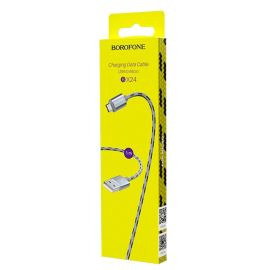 Кабель USB MicroUSB Borofone BX24 <серый>