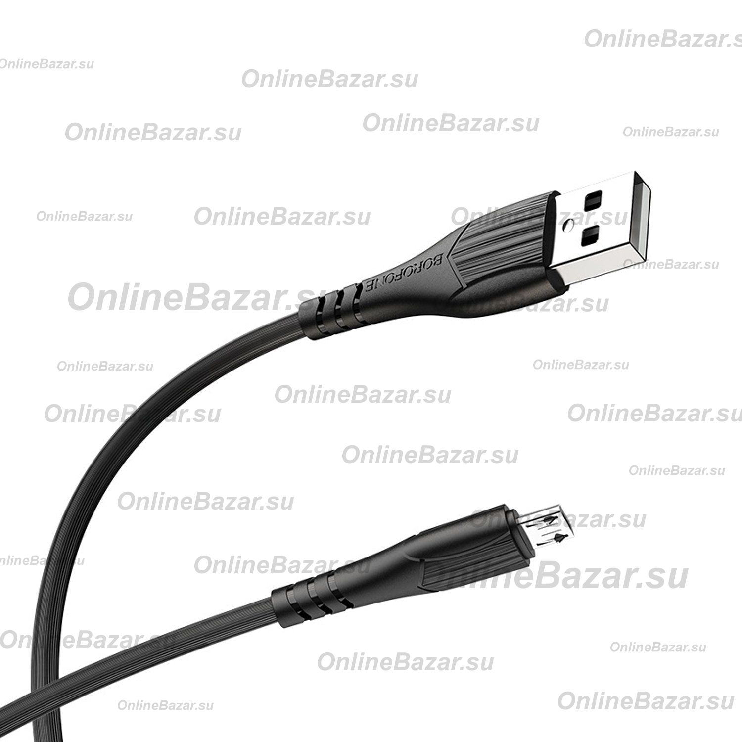 Кабель USB MicroUSB Borofone BX37 <черный> ― Spb.OnlineBazar.su