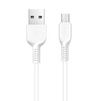 Кабель USB MicroUSB Hoco X20 (1 метр) <белый> ― Spb.OnlineBazar.su