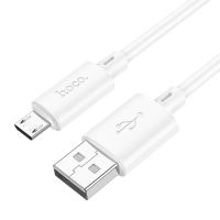Кабель USB MicroUSB Hoco X88 <белый> ― Spb.OnlineBazar.su