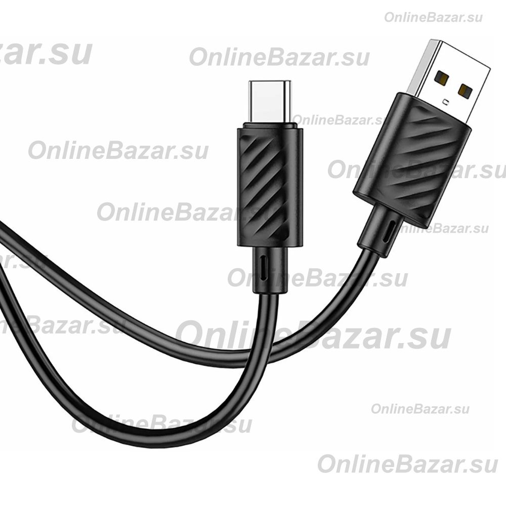 Кабель USB Type-C Hoco X88 <черный> ― Spb.OnlineBazar.su