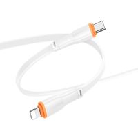 Кабель USB-C Apple iPhone Lightning Borofone BX118 (3A/27W/PD) <белый> ― Spb.OnlineBazar.su