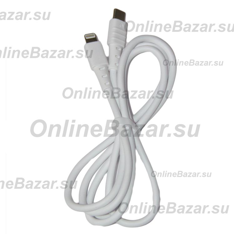 Кабель USB-C Apple iPhone Lightning Remax RC-068i (PD) <белый> ― Spb.OnlineBazar.su