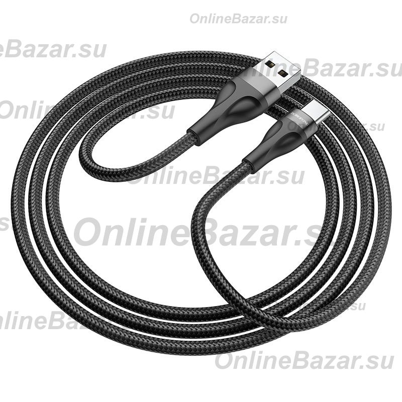 Кабель USB-C Type-C Borofone BX61 (PD) <черный> ― Spb.OnlineBazar.su