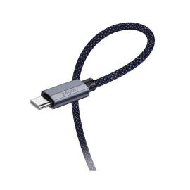 Кабель USB-C Type-C Hoco U134 (1.8 метра) <темно-синий>