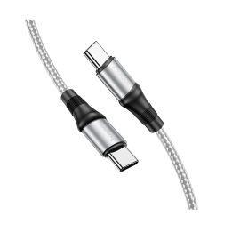 Кабель USB-C Type-C Hoco X50 (1 метр) <серый>