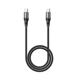 Кабель USB-C Type-C Hoco X50 (1 метр) <черный>