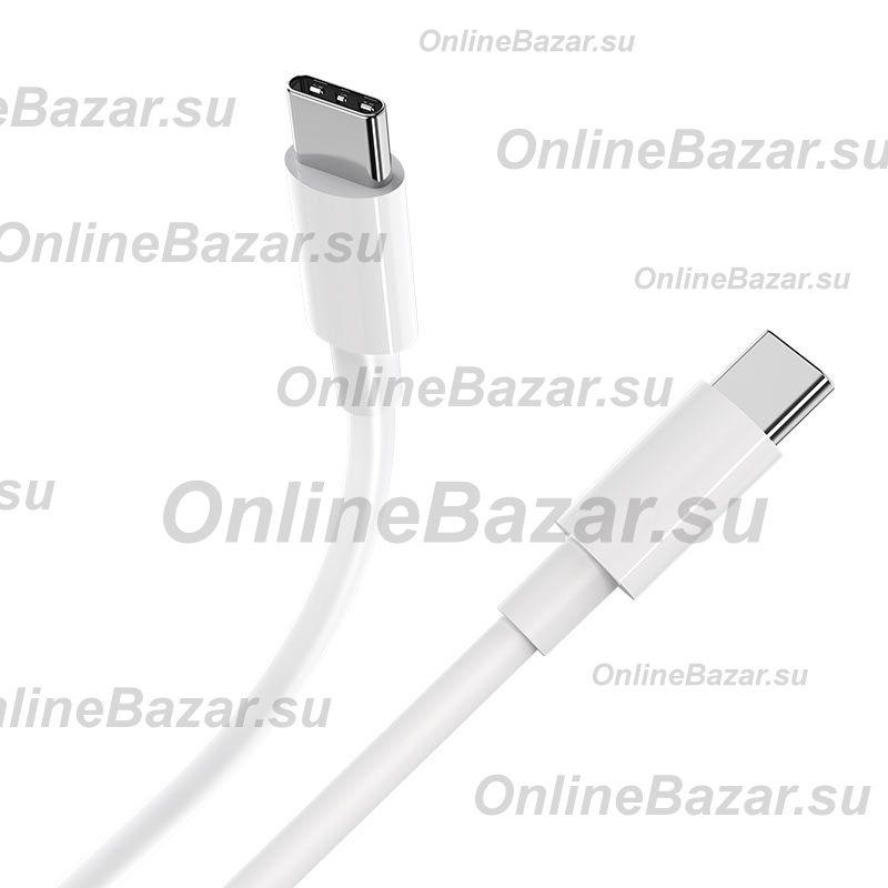 Кабель USB-C Type-C Hoco X51 (1 метр) <белый> ― Spb.OnlineBazar.su