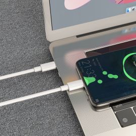 Кабель USB-C Type-C Hoco X51 (2 метра) <белый>