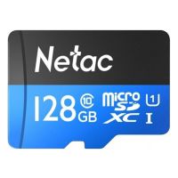 Карта памяти MicroSD 128 Gb CL10 Netac P500 (UHC-1) в блистере ― Spb.OnlineBazar.su