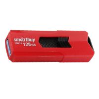 Карта памяти USB 3.0 128 Gb Smart Buy Stream <красный> ― Spb.OnlineBazar.su
