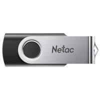 Карта памяти USB 64 Gb Netac U505 <черно-серебристый> ― Spb.OnlineBazar.su