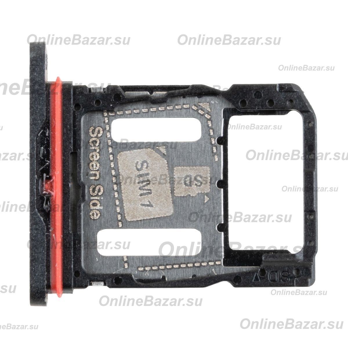 Лоток sim-карты для Tecno Camon 40 (CM5) <серый> ― Spb.OnlineBazar.su
