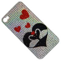 Наклейка со стразами Apple iPhone 4s №06 ― Spb.OnlineBazar.su