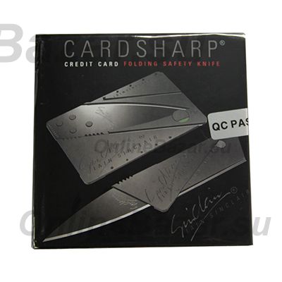 Нож-кредитка Cardsharp <черный> (оригинал) ― Spb.OnlineBazar.su