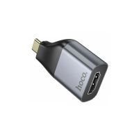 Переходник (адаптер) в порт USB-C на штекер HDTV Hoco UA33 <серый> ― Spb.OnlineBazar.su