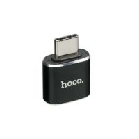 Переходник OTG (USB Host - Type-C) Hoco UA5 <черный> ― Spb.OnlineBazar.su