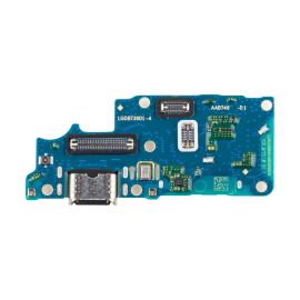 Плата нижняя для Realme RMX5000 на системный разъем, разъем Sim-карты и микрофон (оригинал)