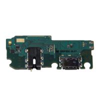 Плата нижняя для Samsung SM-A125F (Galaxy A12) на системный разъем, разъем гарнитуры и микрофон (оригинал) ― Spb.OnlineBazar.su