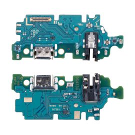 Плата нижняя для Samsung SM-A256E (Galaxy A25 5G) на системный разъем, разъем гарнитуры и микрофон (оригинал)