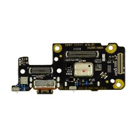 Плата нижняя для Xiaomi Redmi Note 11 Pro+ 5G на системный разъем, разъем Sim-карты и микрофон (оригинал)