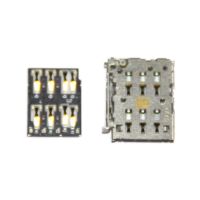 Разъем Sim-карты для Huawei ELS-NX9 в сборе с разъемом карты памяти ― Spb.OnlineBazar.su