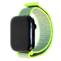 Ремешки для Apple Watch 42/44/45/49 mm спортивный на липучке <зеленый> ― Spb.OnlineBazar.su