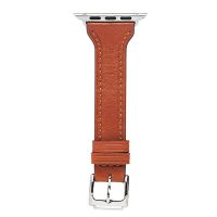 Ремешки для Apple Watch SE (40 mm) кожаный Double Tour <коричневый> ― Spb.OnlineBazar.su