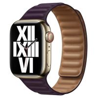 Ремешок для Apple Watch 42/44/45/49 mm силиконовый на магните №2 <фиолетовый> ― Spb.OnlineBazar.su