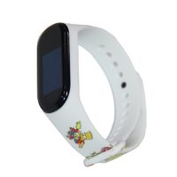 Ремешок для Xiaomi Mi Band 4 силиконовый WB01 (рис. 018) ― Spb.OnlineBazar.su