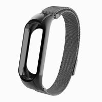 Ремешок для Xiaomi Mi Band 5 металлические, сетчатые <черный> ― Spb.OnlineBazar.su