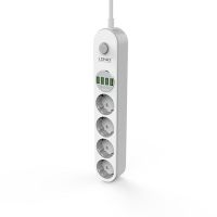 Сетевой фильтр LDNIO SE4432 (4 розетки + 4 порта USB) <белый> ― Spb.OnlineBazar.su