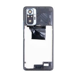 Средняя часть корпуса для Xiaomi Redmi Note 10 Pro <голубой>