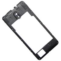 Средняя часть корпуса для DEXP Ixion ES550 Soul 3 Pro в сборе с антеннами и стеклом камеры <черный> (оригинал) ― Spb.OnlineBazar.su