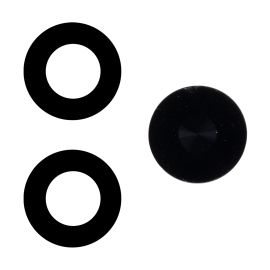 Стекло камеры для Realme C65 (комплект 3 шт.) <черный>