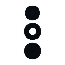 Стекло камеры для Tecno Spark 40 (KM5n) (комплект 3 шт.) <черный>