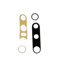 Стекло камеры для Xiaomi Mi Note 10 Pro (комплект 2 шт.) <черный> ― Spb.OnlineBazar.su