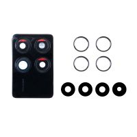 Стекло камеры для Xiaomi 2311DRK48G в сборе с рамкой <черный> ― Spb.OnlineBazar.su