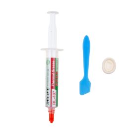 Термопаста Relife RL-407 (20 г, 6 Вт/мК, силиконовая, красная)