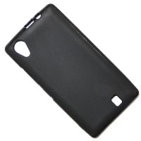 Чехол Теле2 Midi силиконовый матовый <черный> ― Spb.OnlineBazar.su