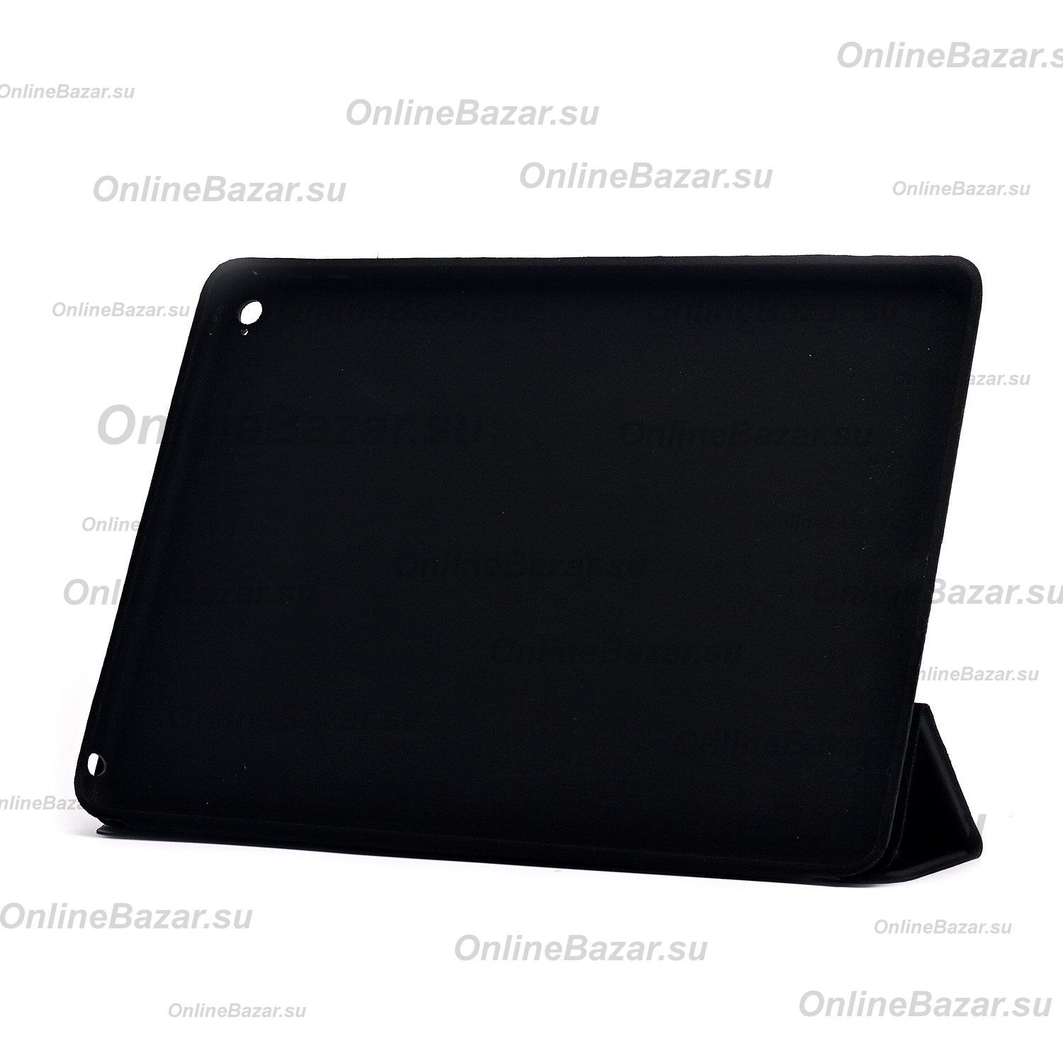 Чехол для Apple iPad Air 2 (2014) кожзам + смарт панель <черный> ― Spb.OnlineBazar.su