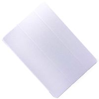 Чехол для Apple iPad Pro 12.9 (2018) пластик прозрачный + смарт панель <белый> ― Spb.OnlineBazar.su