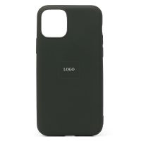 Чехол для Apple iPhone 11 Pro Max силиконовый Soft Touch 2 <оливковый> (премиум) ― Spb.OnlineBazar.su