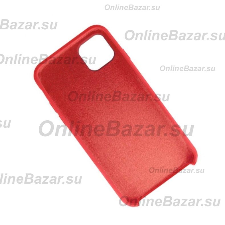 Чехол для Apple iPhone 12 Pro PromiseMobile силиконовый Soft Touch <красный> ― Spb.OnlineBazar.su